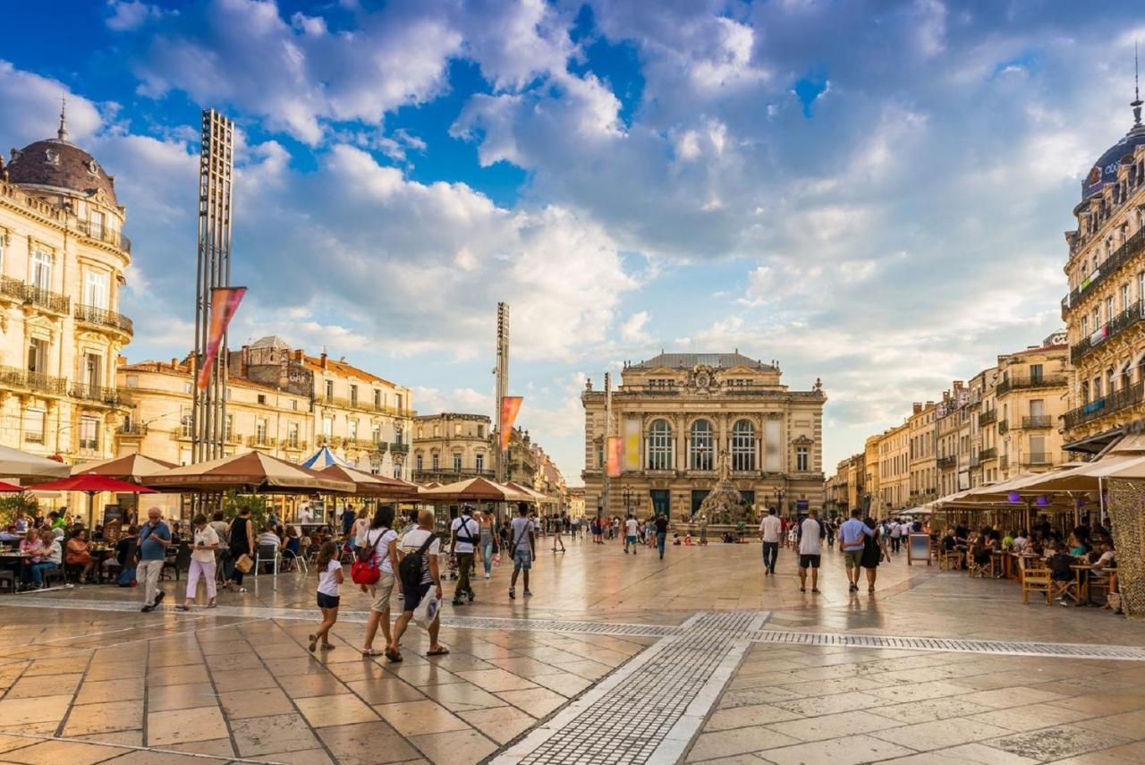 "Le Patio"-Meuble De Tourisme 3 Etoiles -Residence "Les Logis De Beziers"-Garage Optionnel-Coeur De Ville-Plages A 16Km ! 외부 사진
